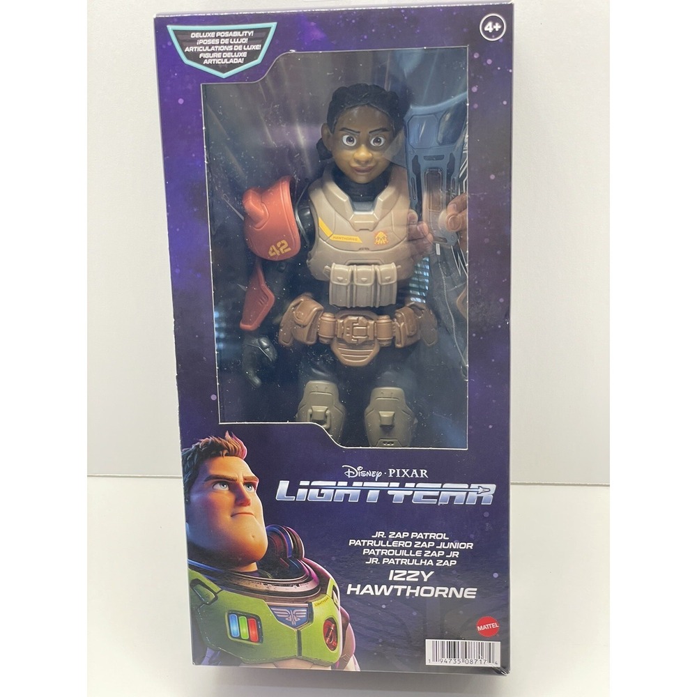 Disney Pixar Lightyear Movie Izzy Hawthorne 12" Action Figure Mattel - New